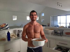 Kitchen hand Jez