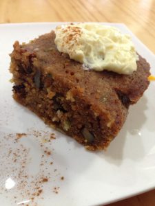 My delicious banana bread with lashings of butter