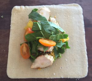 Delicious coconut wraps
