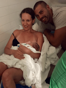 Minutes after birth